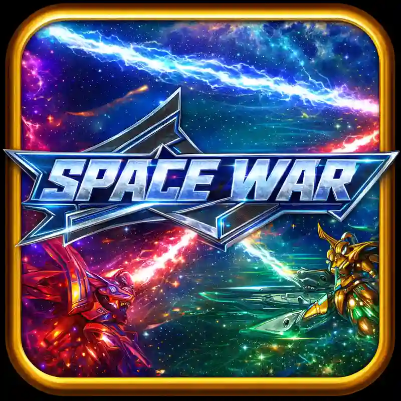 Space War Game Logo Jiliglory