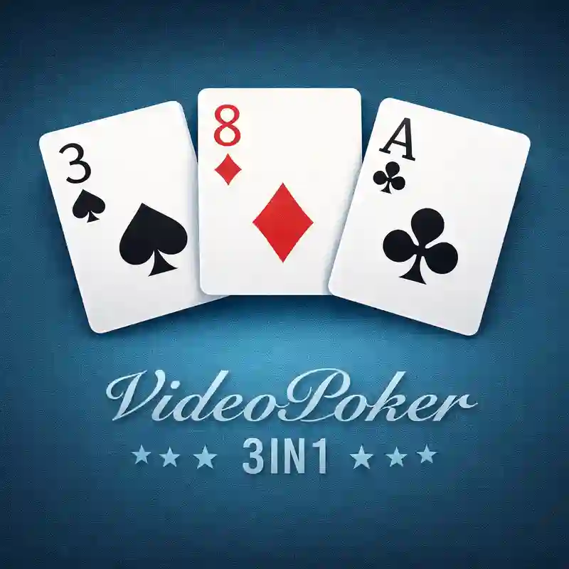 Videopoker 3in1 Game Banner